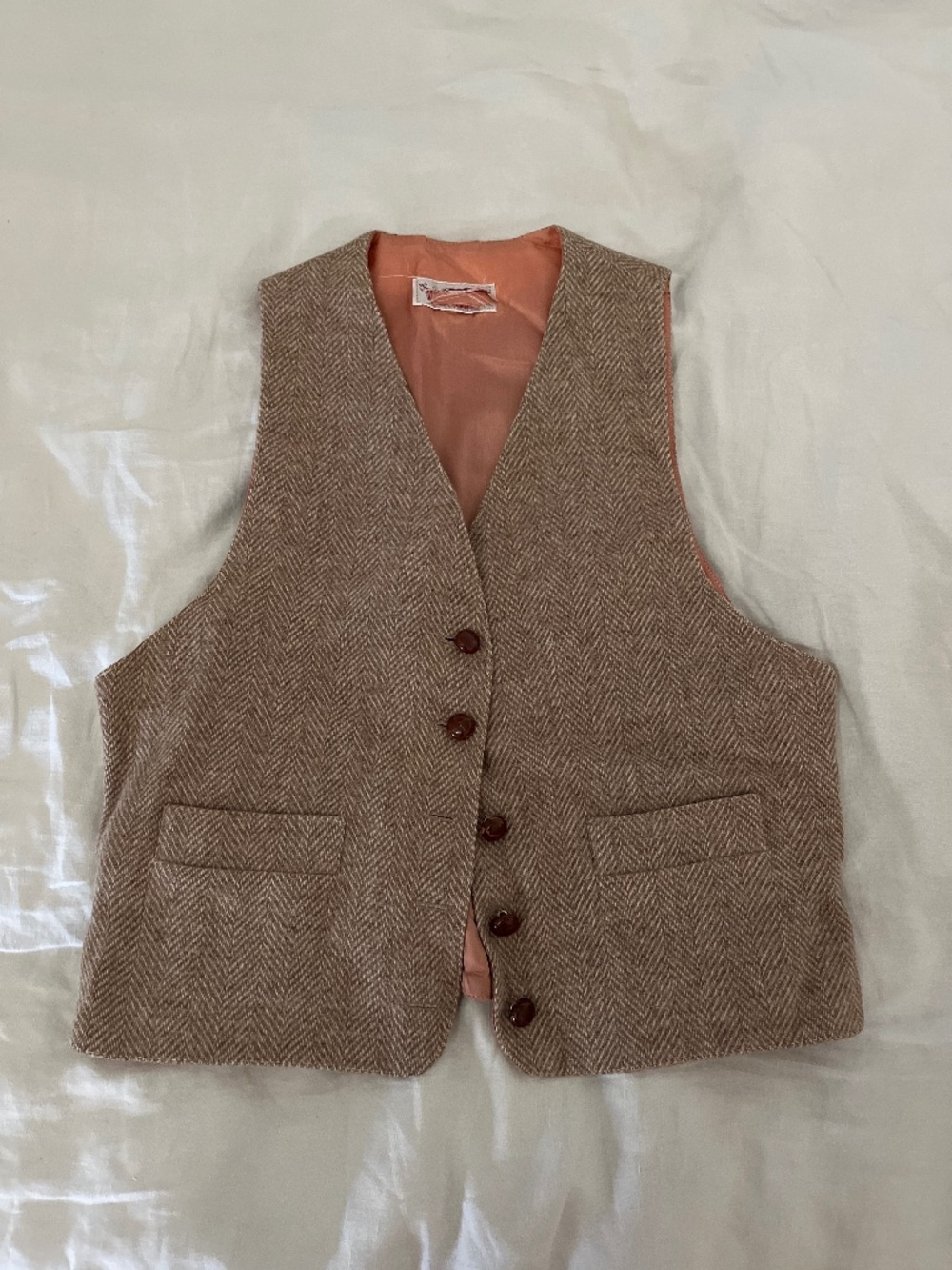 Adorkable vintage Villager waistcoat S/M